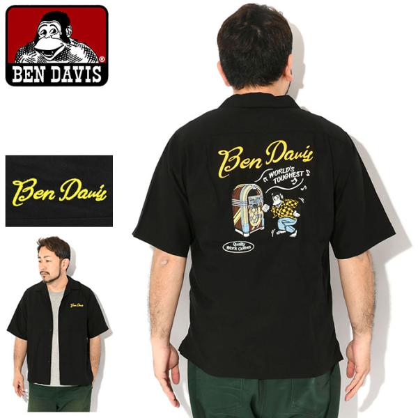 BEN DAVIS（ベンデイビス） シャツ 半袖 メンズ ジュークボックス