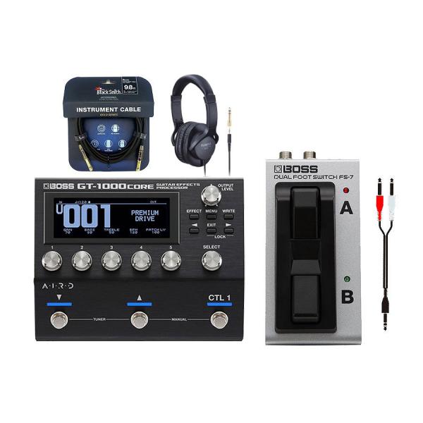 BOSS GT-1000CORE FS-7 セット BOSS GT1000 core FS-7セット たろ BOSS
