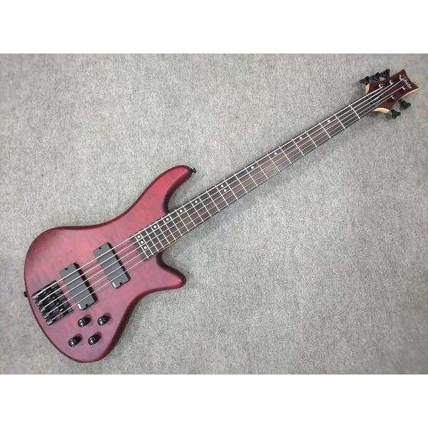 調整済で弾きやすい5弦ベース Schecter / Stiletto Custom-5(VRS
