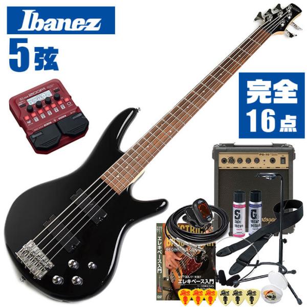 IBANEZ エレキベース スタンド・ケース付き