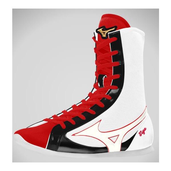 ボクシングシューズ ミズノ 27.5センチ 赤 レッド ボクシングシューズ