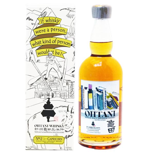 OHTANI WHISKY-新潟亀田 Zodiac Sign Series 『Capricorn』700ml 化粧