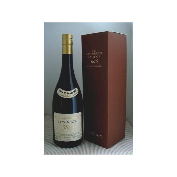 シンジケート 58/6 OVER 17years old SYNDICATE 17年 スコッチ