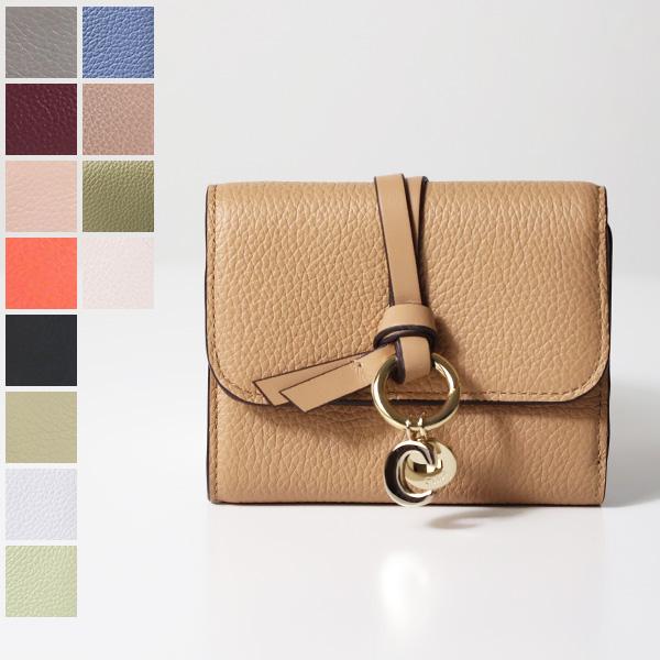 Chloe（クロエ） ALPHABET Tri-Fold Wallet CHC21WP945F57 053 601 6J5