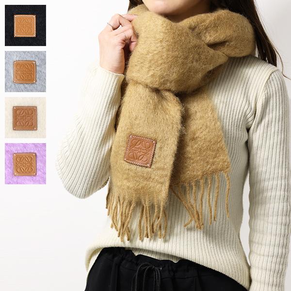 LOEWE（ロエベ） MOHAIR SCARF モヘア ストール マフラー フリンジ