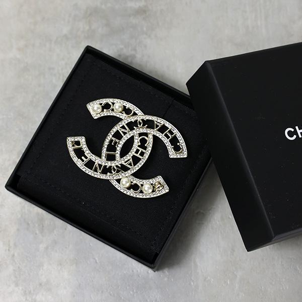 CHANEL（シャネル） COCO LOGO BROOCH ココマーク ブローチ メタル