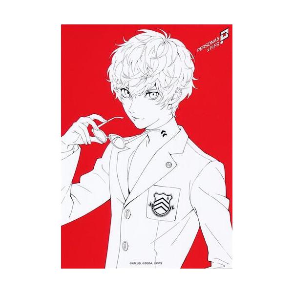 ペルソナ5 週刊ファミ通 当選品 ジョーカー A4クリアファイル 主人公