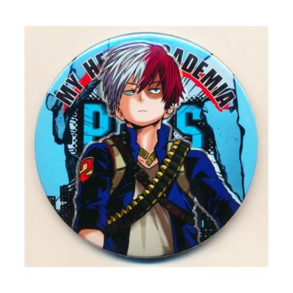 僕のヒーローアカデミア 轟焦凍 原作 ヒロアカ展 コレクション缶バッジ