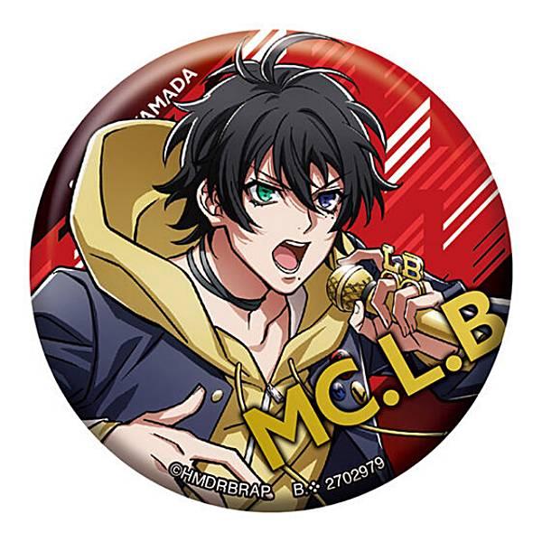 ヒプノシスマイク 山田三郎 HYPED-UP 02 缶バッジ HYPNOSISMIC