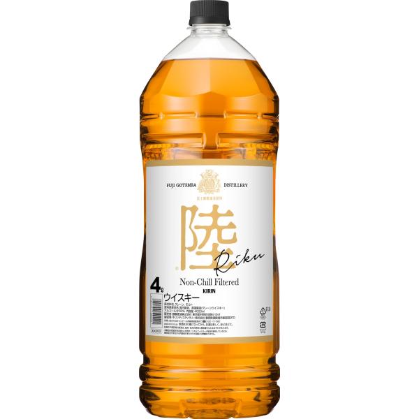 キリン（KIRIN） あすつく ウイスキー 陸 PURE&MELLOW 4000ml 50度 1本