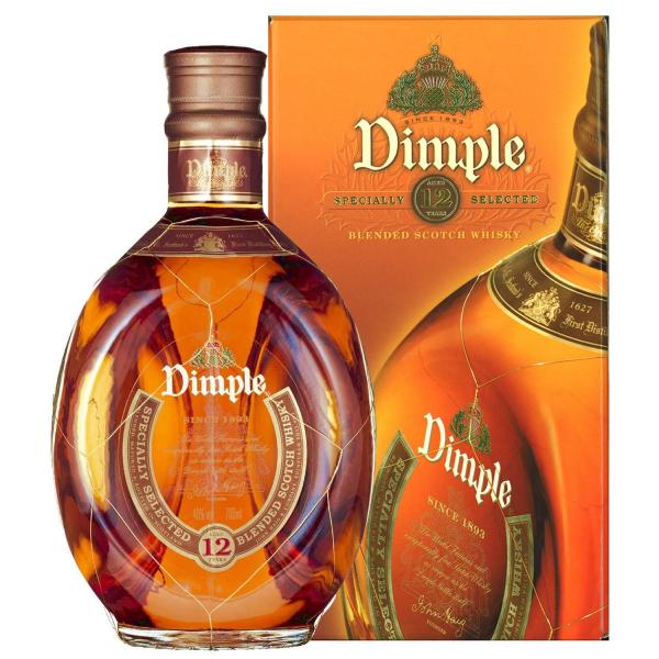 ディンプル 12年 Dimple aged12years 40度％ 700ml 瓶 ブレンデッド