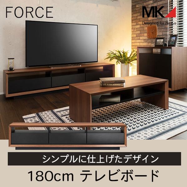 MKマエダテレビボード180 ウォールナット