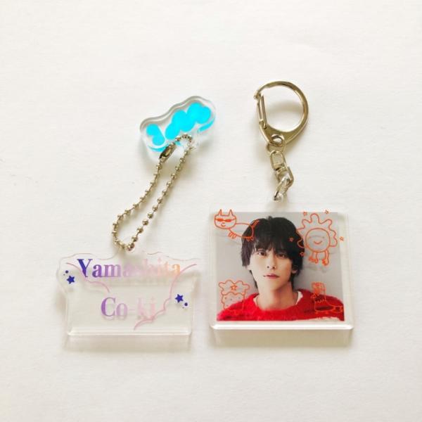 WILDBLUE 山下幸輝 アクリルキーホルダー WILDBLUE 山下幸輝 アクリル