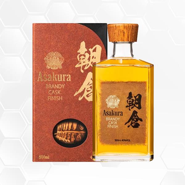 朝倉 BRANDY CASK FINISH 500ml 麦焼酎リキュール/篠崎/福岡県