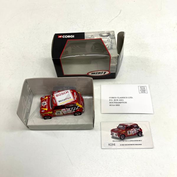 CORGI mini 7 Racing Club MINI MIGLIA STEVE BELL ミニカー : ミニ