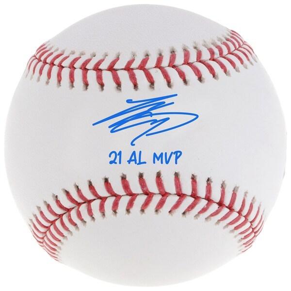 b*5様 大谷翔平 直筆サインボール MLB 2021 ア・リーグ MVP記念ボ b*5