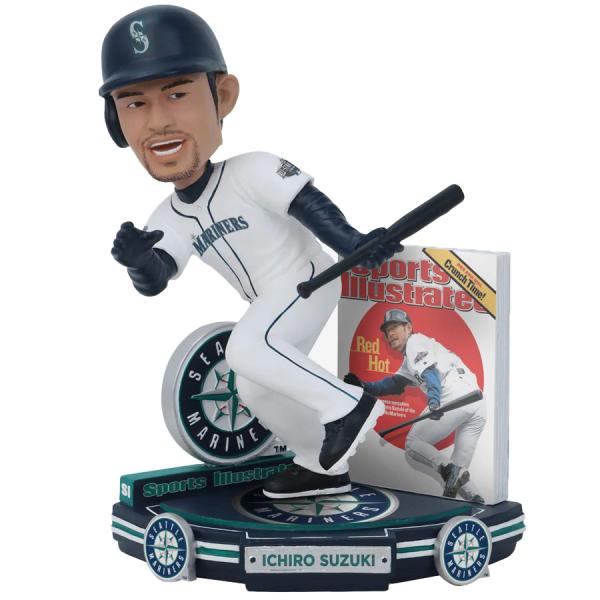 祝殿堂入り。マリナーズ イチローBobblehead 首振り人形 イチロー 首