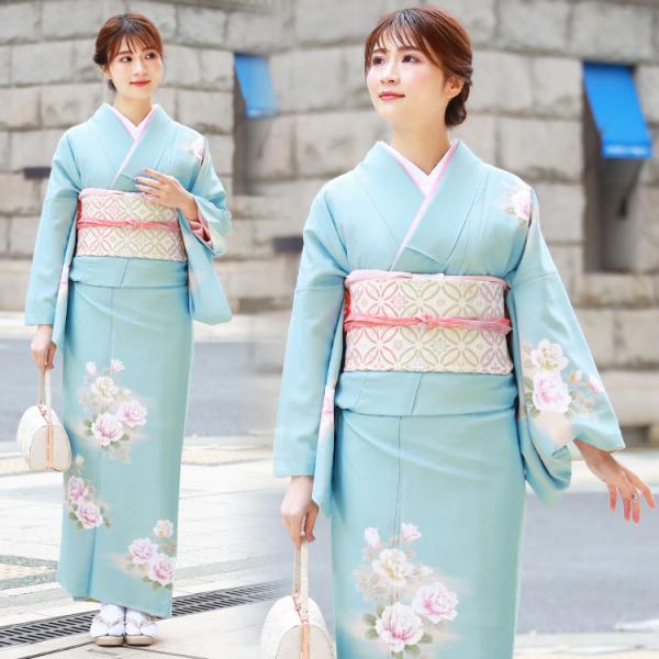 正絹 訪問着 4点 フルセット 入学式 卒業式 結婚式 お宮参り 七五三