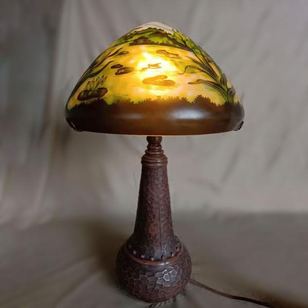 エミールガレ 鯉紋 特特大 花瓶 カメオ彫り 被せガラス 高さ40cm