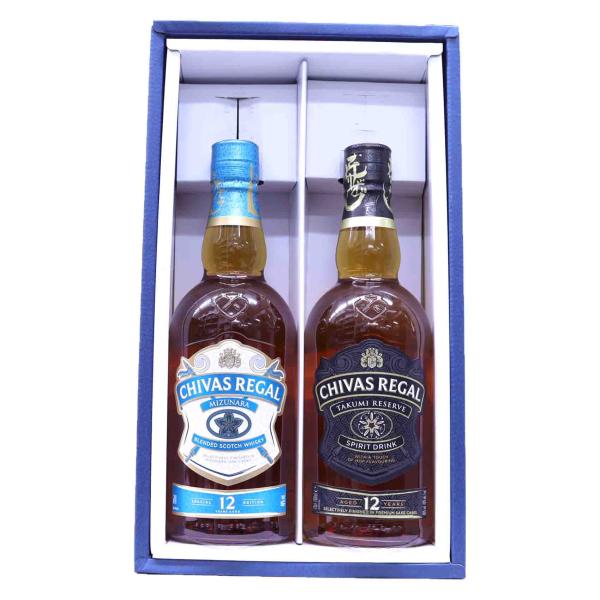 シーバスリーガル12年飲み比べ2種 ミズナラ12年、匠リザーブ40度