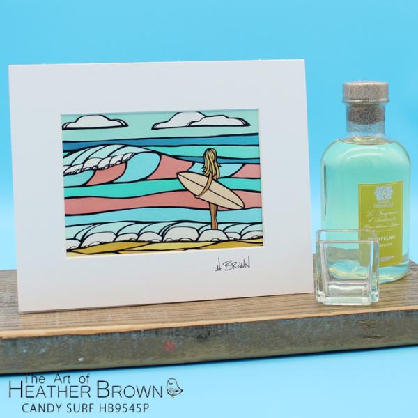 ヘザーブラウン アートプリント 絵画 HEATHER BROWN CANDY SURF