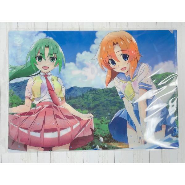 ひぐらしのなく頃に命 アクリルボード 非売品 前原圭一 竜宮レナ 園崎魅