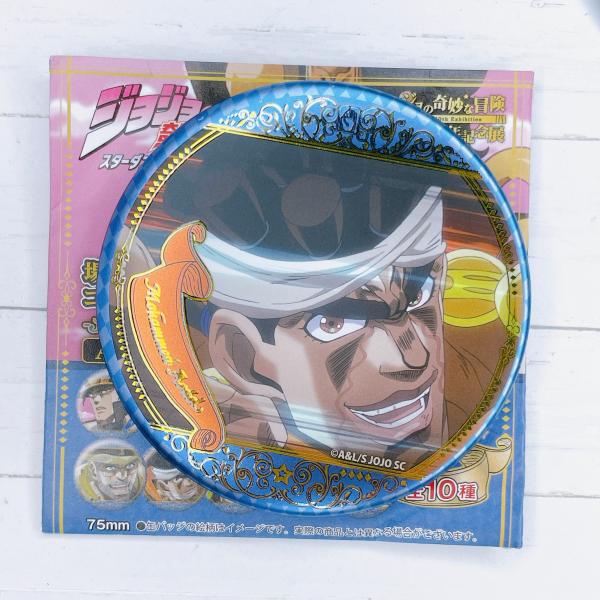 ジョジョの奇妙な冒険 アニメ10周年記念展 ホルホース 缶バッジ Amazon