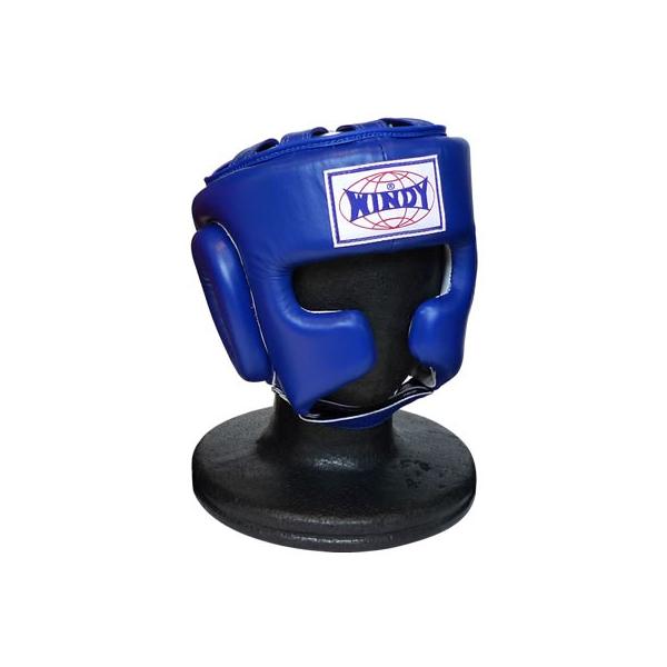 WINDY ウィンディ 本革製品Lサイズ ヘッドギア ヘッドガード ブラック