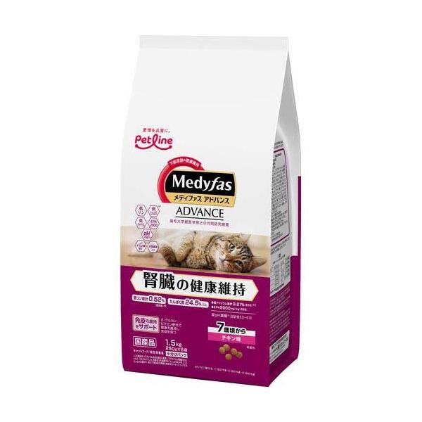 メディファスアドバンス 腎臓の健康維持 7歳頃から チキン味 ( 1.5kg