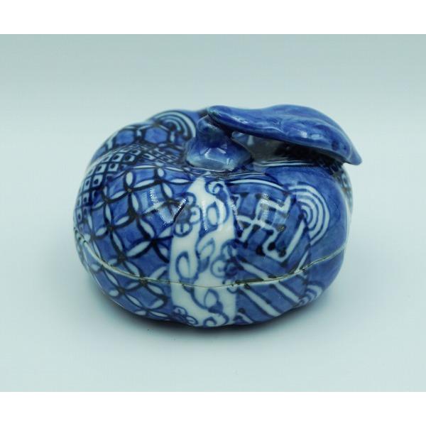 茶道具 香合 香合 蜜柑 高野昭阿弥 木箱 : 新古茶道具 さかい ヤフー店