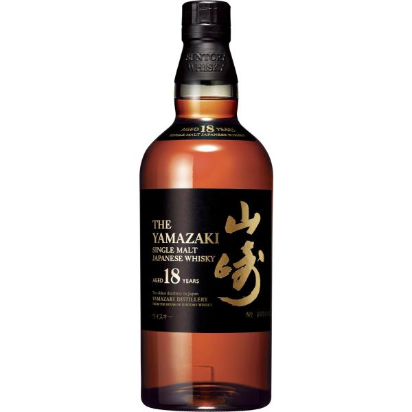 山崎18年 1本 箱あり 700M 数量限定 送料無料 シングルモルト