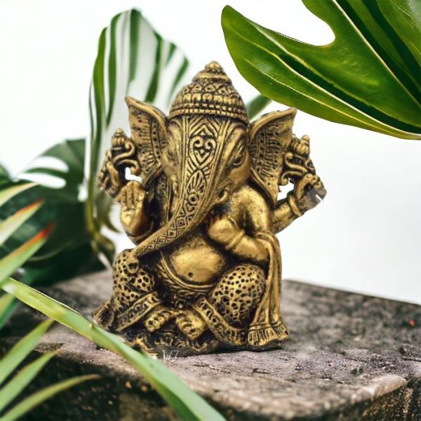 ガネーシャ インドの神様 ガネーシャの置物 置物 ガネーシャ像 夢を