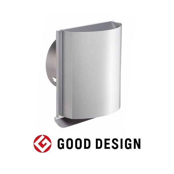 株)更科製作所/換気フード/φ100/防虫網付/シルバーメタリック色/TR