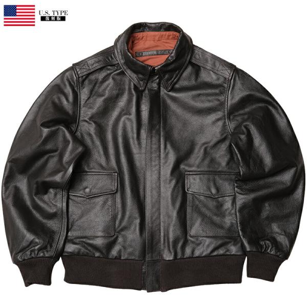 LAD MUSICIAN フライトジャケット型レザージャケット42 A2 LAD