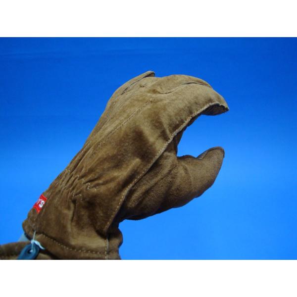 Levi's（リーバイス） リーバイス手袋 LV16738 茶 brown 豚皮