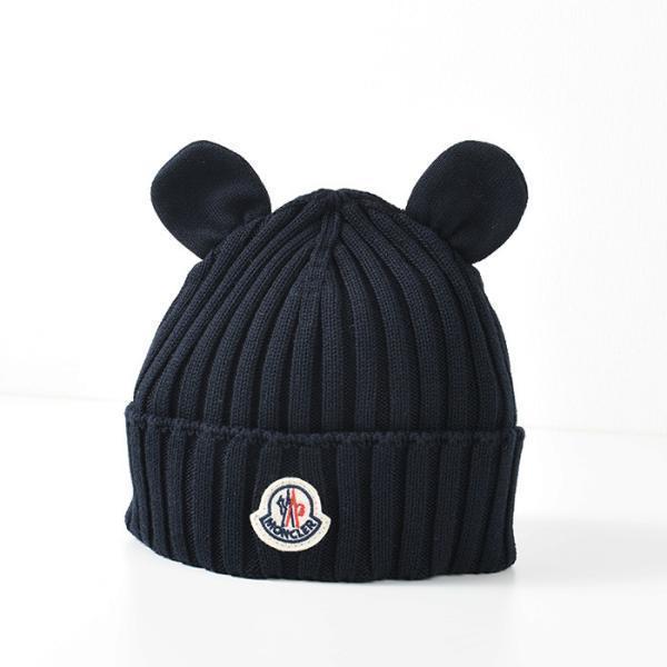 MONCLER（モンクレール） 帽子 キッズ ベア ニットキャップ