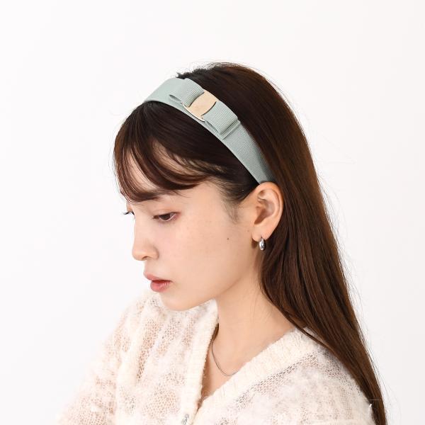 FERRAGAMO（フェラガモ） カチューシャ VARA ヴァラ ワイド リボン
