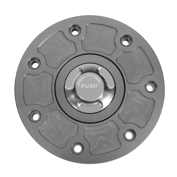 ю 【メール便】 カワサキ ZRX400-2 CNC アルミ タンク キャップ