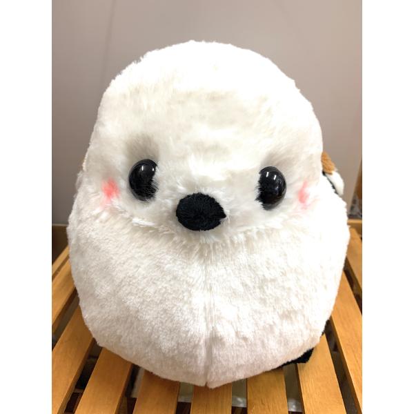 シマエナガ 北海道限定販売 ぬいぐるみ 24センチ : 北海道キャラクター