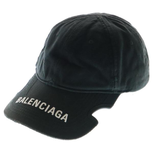 BALENCIAGA（バレンシアガ） 22AW HAT NOTCH LOGO VISOR ロゴ刺繍