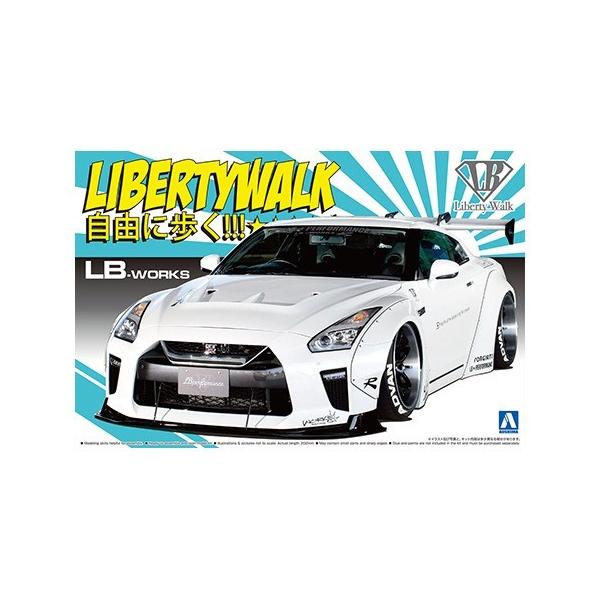 青島文化教材社 1/24 リバティーウォーク No.11 LBワークス R35 GT-R