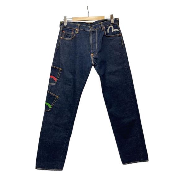 EVISU◇ハーフメニーポケット/GENES OSAKA/カモメ/ボトム/34/デニム