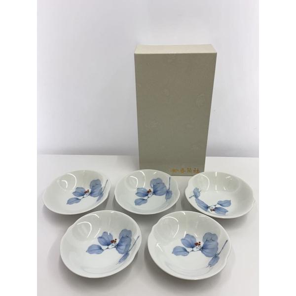 1658 香蘭社 花型鉢 5客 未使用 1658 香蘭社 花型鉢 5客 未使用