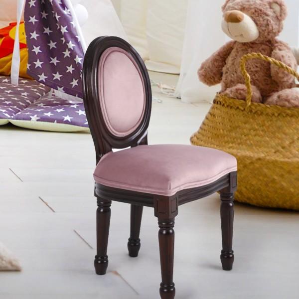 ドールチェア チャイルドチェア 椅子 子供椅子 木製 ブラウン ピンク