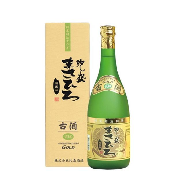 古酒 まさひろゴールド 720ml 43度 （泡盛） : お酒の専門店 酒ポッポ