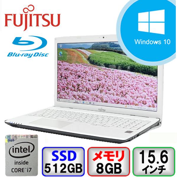 FMV AH53/A3 メモリ20GB+新品SSD512GB/Core i7 FMV AH53/A3 メモリ