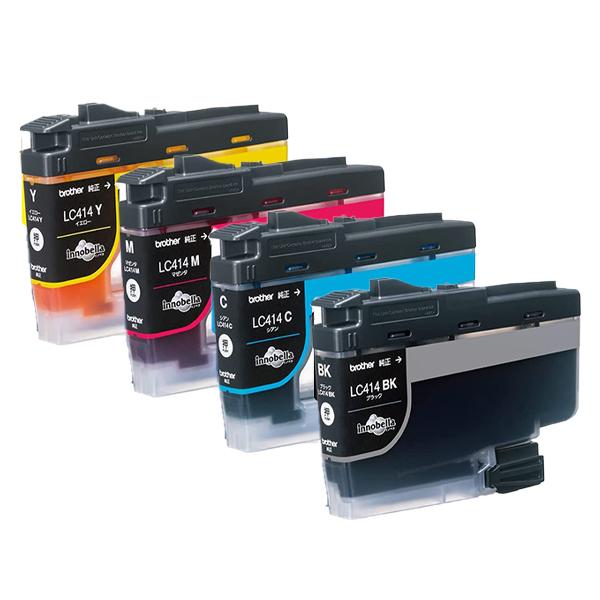 ブラザー工業 ブラザー 純正 インクカートリッジ LC414 4色パック