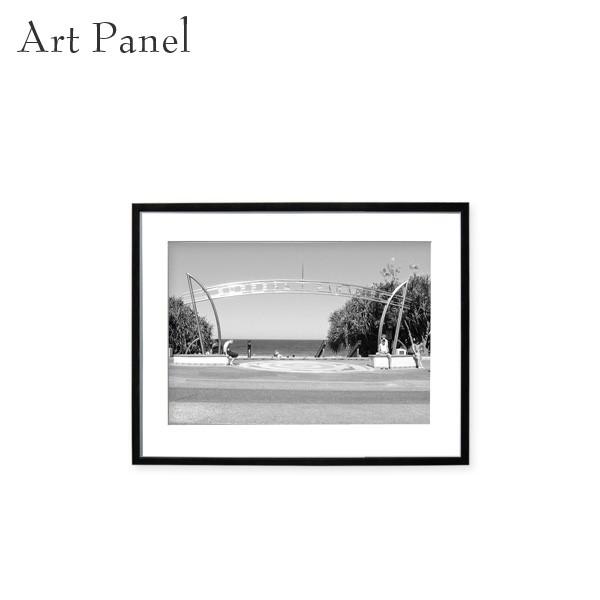 海 アート 風景 壁掛け サーフィン モノクロ おしゃれ 飾り モダン 額