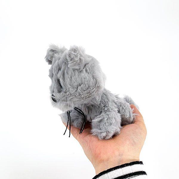 SNOOPY（スヌーピー） FUWAKUTA ファーロン ぬいぐるみ ネコ グレー