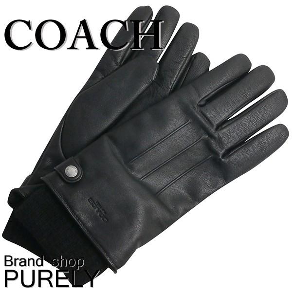 COACH（コーチ） 国内発送 小物 手袋 メンズ レザー グローブ F54183